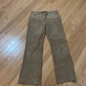 Suede pants  size 6